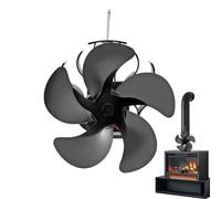 Hipzeepo Ventola per Stufa A Legna Silenziosa Elettricità, Dal, per Riscaldamento Interno, per Camino A Legna, Tubo A.