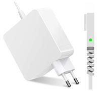 HiQ+ Caricatore 45W (Watt) con Connettore Magnetico Mag1 ad L, Compatibile con MacBook Air 11" e 13" Pollici A1369 A1237 A1374 A1470 A1370 ed Altri
