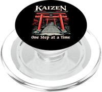 Hiragana Katakana Kaizen Metodo Kaizen Citazione Kai Zen PopSockets PopGrip per MagSafe