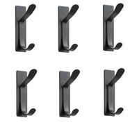 HIRAIDAI Ganci Da Bagno Confezione Da 6 Ganci Superiori E Inferiori Per Porte Da Bagno E Cucina In Acciaio Inossidabile Senza Fori