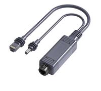 Hiraith 100w Gigabit Poe Splitter DC37-52V, Potenza Ethernet a Lunga Distanza 100 M Adattatore per Telecamere IP/VoIP/WiFi AP - Design di Isolamento e Cat5e+ Compatibilità