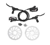 Hiraith 2 Pc Bici Elettrica Freni a Disco Idraulico 4 Pistone Pressione Anteriore Olio Posteriore Freno per la Modifica