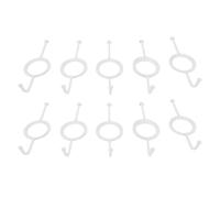 Hiraith Aiuto per la Mira da Biliardo da 10 Pezzi, Dispositivo di Mira in Plastica per Palline da Biliardo da 2 1/4 Pollici, Migliora la Precisione e il Controllo