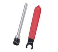 Hiraith Asta di Prolunga della Pinza del Router 100mm, Alta Precisione | Premium 40Cr, acciaio al carbonio, tenuta stabile, facile installazione