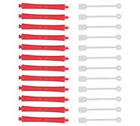 Hiraith Aste per Permanente Aste per Arricciare i Capelli in Plastica per Parrucchiere Bigodini per Capelli a Onda Fredda Strumenti per lo Styling dei per Uso Domestico 12 Pezzi