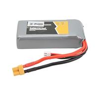 Hiraith Batteria Lipo con Spina XT30 da 4000 MAh per Aereo RC, Barca, Auto, Grigio, 3,2 X 1,5 X 0,8 Pollici