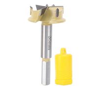Hiraith Bittatura Noiosa con Cerniera in Carburo di Premium 35 Mm, Punta del Trapano a Cerniera, Terreno CNC a 3 Flutti per Precisione, Gambo Esadecimale 9 Mm Si Adatta a Tutti i