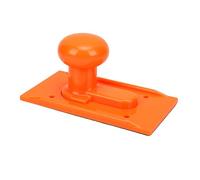 Hiraith Blocco di Spinta per la Lavorazione del Legno, Design Sicuro e | Materiale ABS resistente, comoda impugnatura, facile da installare, arancione ad alta visibilità, ideale per seghe da tavolo