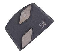 Hiraith Blocco Diamantato, 2 Lame, Grana 30 | Materiale diamantato durevole, lucidatura efficiente, ampia applicazione per calcestruzzo, adatto a pavimenti irregolari
