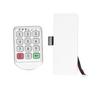 Hiraith Blocco Password Intelligente per Armadi, Acciaio Inossidabile | Pannello impermeabile, supporto alimentazione di emergenza, password fisse/temporanee