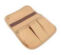 Hiraith Borsa Portaoggetti per Sedia da Campeggio Borsa Laterale in Tela Resistente a Doppio Strato per Tenda da Poltrona Lussuosa Fibbia Vintage in Ottone per Avventure All'aria Aperta (#1)