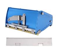 Hiraith Box di Finitura Piatto 8 "in Lega in Lega Piatta - Strumento di Intonaco a Sfondo Rivestito con Rivestimento per Giunti Lisci e Applicazione di Fango, Coperchio della Cerniera