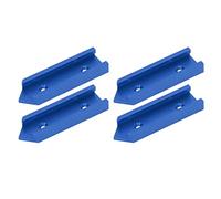 Hiraith Connettore per Binario a T, Kit in Lega di Alluminio da 100 Mm | Alluminio resistente, per progetti di lavorazione del legno, scorrimento stabile
