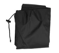 Hiraith Copertura per Specchio da Pavimento Impermeabile, Protezione per Specchio a Tutta Lunghezza in Poliestere Rivestito in Argento 210D per Interni, Nera, Installazione con