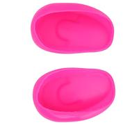 Hiraith Copriorecchie Professionali in Silicone Protezione Tintura per Capelli Facile Pulire per Doccia 10 Pezzi