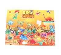 Hiraith Dinosaur Felt Story Set, Interattivo Giocattolo Educativo, Classificazione dei Dinosauri e Kit di Gioco Precoce di Gioco, Assistenza Didattica e Tempo di Apprendimento a Casa