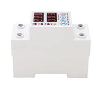 Hiraith Dispositivo di Protezione Dalla Tensione Display Digitale 1-63A | Autoestinguente, resistente agli urti, valori regolabili, utilizzo sicuro, per impianti a 230V