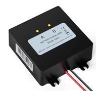 Hiraith Equalizzatore Batteria 24V Equalizzatore di Bilanciamento della Tensione Intelligente per Auto Barca Moto Protezione del Pannello Solare Maggiore Durata per Vari di Batteria