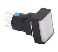 Hiraith Interruttore a Pulsante, Controllo 5A con Indicatore Luminoso | Lunga durata, set da 25 pezzi, materiale ABS, applicazioni industriali