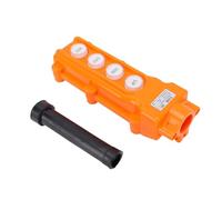 Hiraith Interruttore a Pulsante per Gru a 4 Pulsanti Interruttore su Giù Sinistra Destra Controller di Sollevamento - Resistente Alla Pioggia di Polvere - 1 Confezione