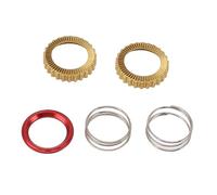 Hiraith Kit a Cricchetto per Mozzi per Bici da 60t per DT, Cricchetto a Stella in Lega di Metallo/Alluminio con Molle e Grasso di Manutenzione, Kit di Riparazione del a Cricchetto DT