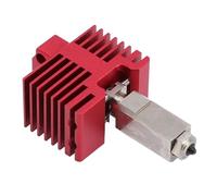 Hiraith Kit di Hotetend della Stampante 3D 60 W per con Ugelli di Scambio Rapido 0,4 Mm e 0,2 Mm, Parete Interno RA0.4 Liscia, Blocco di Riscaldamento CUCRZR, Compatibile con Filamenti