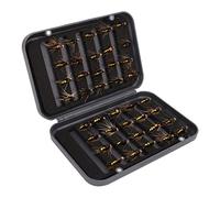 Hiraith Kit di Mosche per Pesca a Mosca Set di Esche Durevoli in Acciaio Inossidabile Intrecciate a Mano per Un'esperienza di Pesca Attraente