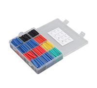 Hiraith Kit Tubi Termorestringenti, 850 Pezzi, Rapporto di Restringimento | Materiale poliolefinico, ritardante di , riparazione cavi, isolamento elettrico, facile da usare
