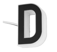 Hiraith Lettera Domestica a LED con Design Resistente Alle Intemperie | Elegante materiale acrilico, grado di protezione IP44, migliora la visibilità, estetica moderna, adatto per uso esterno
