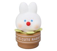 Hiraith Luce Notturna per Bambini Coniglio, Lampada in Silicone | Tocco morbido, 3 livelli di luminosità, lavabile, uso prima di andare a dormire, decorazione per la casa