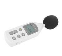Hiraith Mini Fonometro Digitale con Display LCD | Design leggero, livello di rumore da 30 dBA, filtro a sfera in spugna, perfetto per hotel, teatri, ospedali