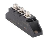 Hiraith Modulo di Potenza Raddrizzatore, Ponte a Diodi a 3 Terminali 1600 V, Raffreddamento a Piastra in Rame, 2 in 1 Uscita, Pratico Ed Efficiente, CC Fotovoltaico, Tensione di Isolamento (MDK 30A