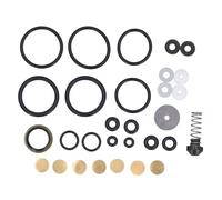 Hiraith Ottimi Pezzi di Ricambio per la Maggior Parte dei Compressori D'aria a Pistone per Compressori D'aria PCP, Set di Fasce Elastiche con Anelli di Tenuta in PVC Metallico da 30