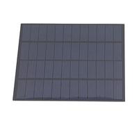 Hiraith Pannello Solare Portatile 3W 12V Piccolo Modulo Solare per Caricabatterie Solare Fai-da-Te con Materiale in Polisilicio per Giocattoli Solari, Artigianato, Radio, Torce