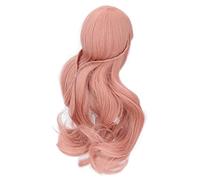 Hiraith Parrucca Lunga per Bambola, Stile Riccio per Bambole da 21-24 Cm | Fibra resistente alle alte temperature, rifinita secondo lo stile desiderato, morbida e facile da gestire