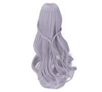 Hiraith Parrucca Lunga per Bambola, Stile Riccio per Bambole da 21-24 Cm | Fibra resistente alle alte temperature, rifinita secondo lo stile desiderato, morbida e facile da gestire