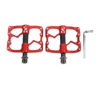 Hiraith Pedali di Mountain Bike Premium a 3 Portate-Piattaforma in Lega di Alluminio Leggero con Unghie Anti-skid per Strada, Mountain Bike, Facile Installazione e Corsa Liscia