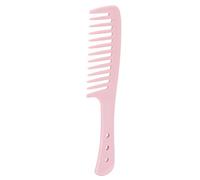 Hiraith Pettine Districante a Denti Larghi per Capelli Lunghi, Design Confortevole per il Massaggio del Cuoio Capelluto, Materiale ABS Resistente, Scelta per la Famiglia, 8,5 X 2,1 Pollici
