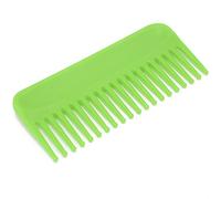 Hiraith Pettine Districante a Denti Larghi Resistente e Portatile per i Viaggi nel Salone di Casa, Plastica 6,0 X 2,7 X 0,5 Pollici, Ideale per Capelli Lunghi e Spessi (Verde)