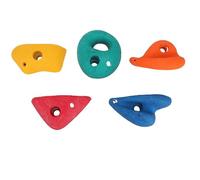 Hiraith Rocce da Arrampicata per Interni Ed Esterni Diverse Forme per Bambini L'arrampicata in Fibra di Resina Mantiene Le Dimensioni Medie per Un Gioco Impegnato