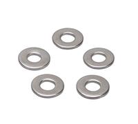 Hiraith Rondelle Piatte in Acciaio Inossidabile da 500 Pezzi 4x10x1mm, Set di Rondella a Vite M3 Anti-loosino, Distribuzione Uniforme e Vibrazione a Prova di Vibrazione, Hardware