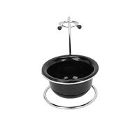 Hiraith Set di Ciotole Barba in Acciaio Inossidabile Strumento Barba Dal Design Elegante per Uomo Regalo Perfetto per Fidanzato, Marito, Padre Materiale ABS Colore Argento Scena Applicabile Adatto a