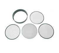 Hiraith Setaccio del Terreno da Giardino Set con 4 Dimensioni di Mesh Intercambiabili, Telaio di Ferro 304 per Setacciatura, Compost e Bonsai - Strumento di Indovinello di Piantagione