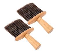 Hiraith Spazzola per Spolverino per Capelli, 2 Pezzi, Professionale, Confortevole, per il Collo del Salone Barbiere, per Strumenti di utilità per il Taglio dei Capelli