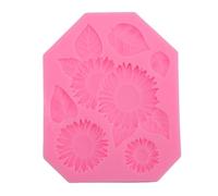 Hiraith Stuffa di Silicone di Girasole per Decorazione di Torte, Antiaderente, Stampo Fondente/cioccolato Resistente Al Calore, Forno, Microonde e Cassaforte del Congelatore, Perfezione