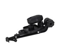 Hiraith Supporto Elettronico Marino a Forma di Palla per Ecoscandaglio in Gomma di Nylon per Braccio Trasduttore Kayak per Scotty