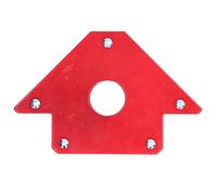 Hiraith Supporto per Saldatura Magnetica da 4 Pollici Forte Magnetismo | Materiale durevole, Design ergonomico, Angoli multipli, Ideale per la lavorazione dei metalli