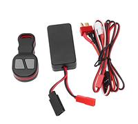 Hiraith Telecomando Universale per Verricello RC Durevole per Kit di Controllo per Auto Cingolata RC per Axial SCX10 90046 AXI03007 D90 D110 TF2, Rosso