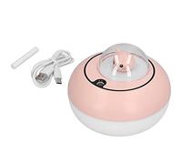 Hiraith Umidificatore da Tavolo da 300 Ml con Luce Colorata | Bassa rumorosità, spegnimento automatico, design portatile, ideale per la casa, materiale ABS, alimentazione USB