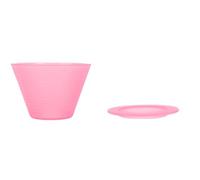 Hiraith Versare Sopra il Filtro per la Preparazione del caffè Gocciolatore per caffè a Fondo Piatto Dal Design Elegante per Moderna, Materiale PP per Uso Alimentare (#1)